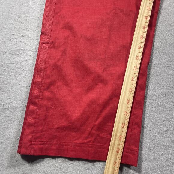 Under‎ Armour Pants Mens Large Red ColdGear Snow Ski Outdoor Zip Pockets Winter - Picture 3 of 13